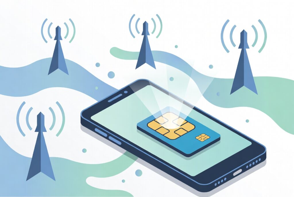 How does a SIM card actually work?